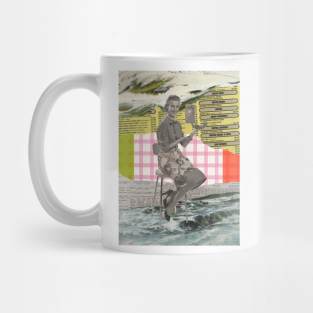 So Much To Talk About - Surreal/Collage Art Mug